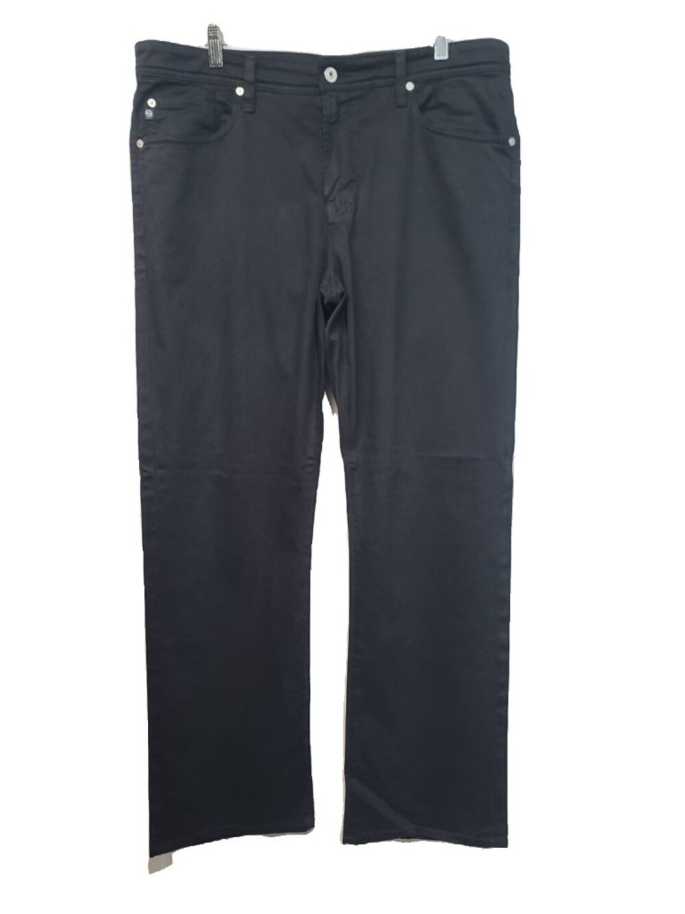 AG Adriano Goldschmied Protege Jeans 38 x 32 Super Black Straight
